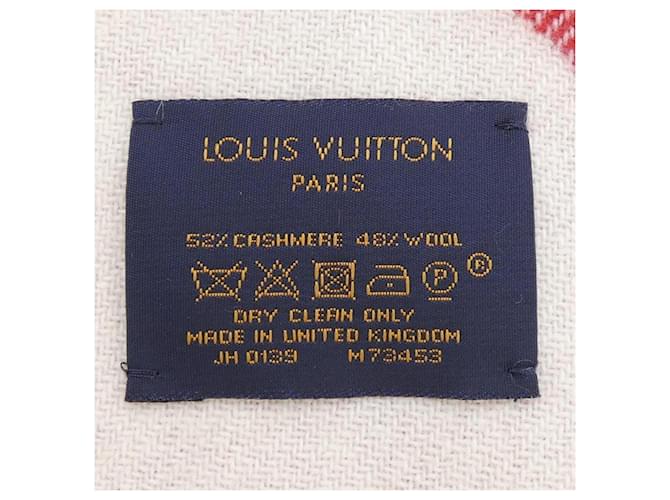 Sciarpa Monogram Capital Louis Vuitton Rosso - vista 3
