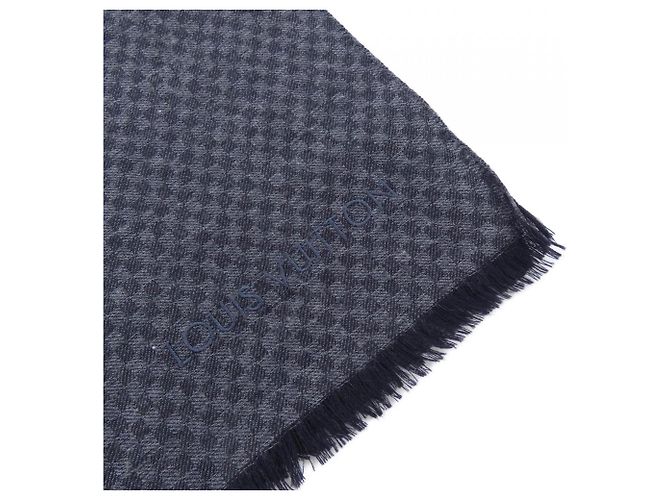 Stola Louis Vuitton Etol Damier Obsession Marrone Nero - vista 2