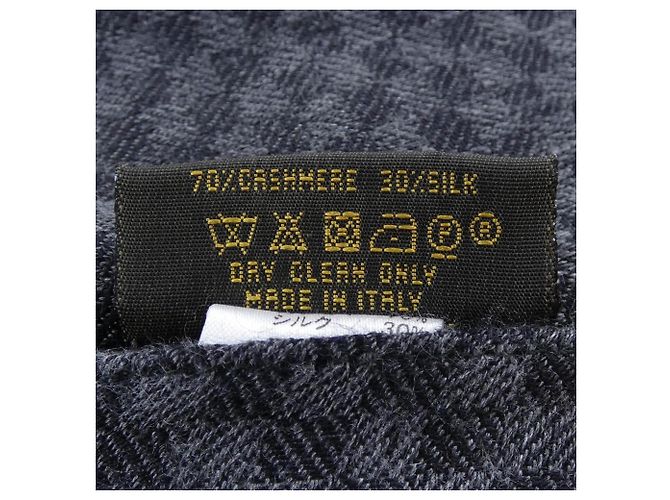 Stola Louis Vuitton Etol Damier Obsession Marrone Nero - vista 3