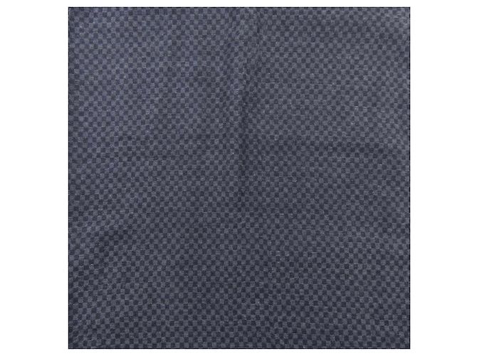 Stola Louis Vuitton Etol Damier Obsession Marrone Nero - vista 4