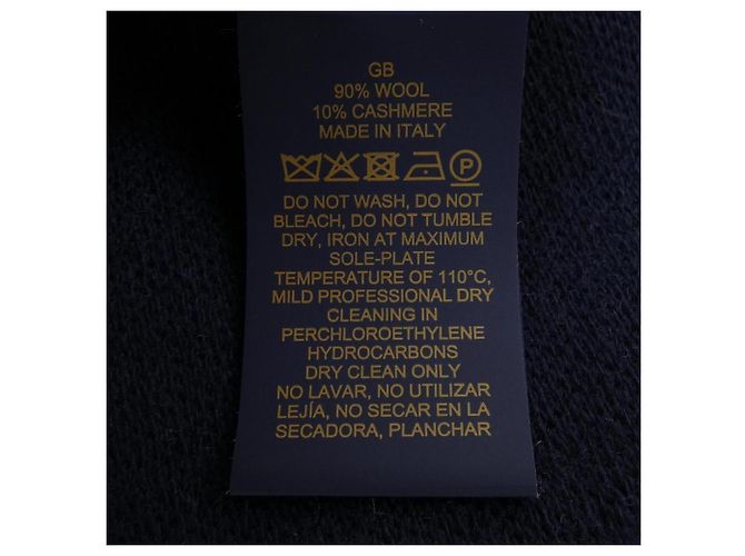 Sciarpa Louis Vuitton Graphic Dual M78399 Blu Blu navy - vista 3