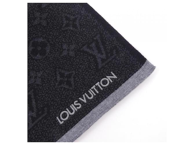 Louis Vuitton My Monogram Eclipse Schal Braun Schwarz - Ansicht 2