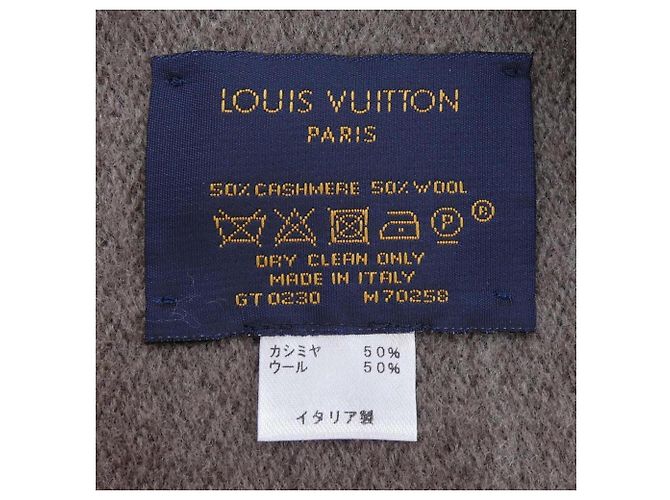 Louis Vuitton Monogram Gradient Schal Braun - Ansicht 3