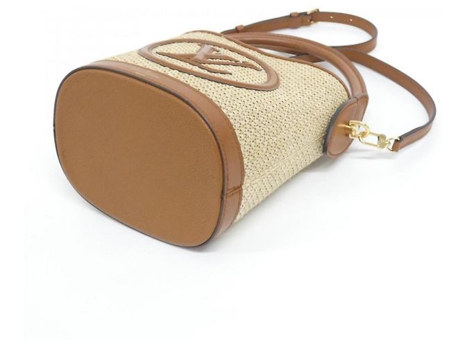 Bucket Borsa a secchiello Petit Spring in the City Louis Vuitton Caramello - vista 3