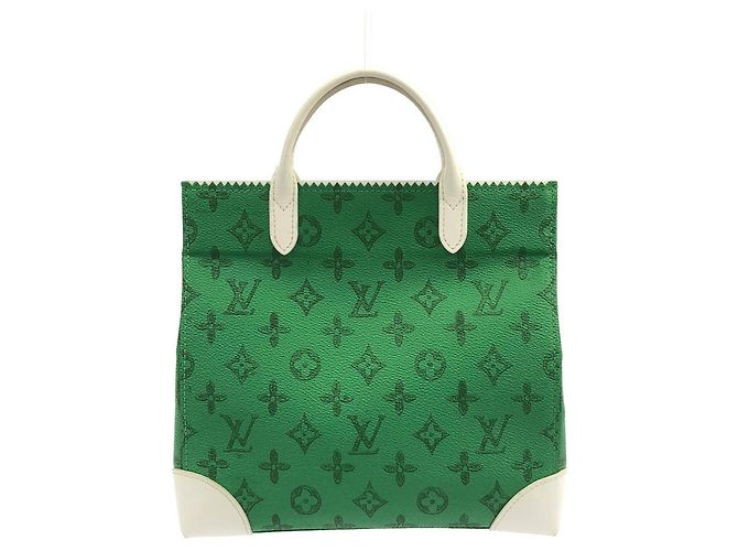 Borsa Louis Vuitton Everyday LV Ritter Verde Verde chiaro - vista 2