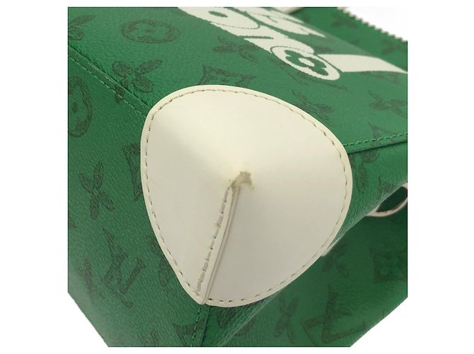Borsa Louis Vuitton Everyday LV Ritter Verde Verde chiaro - vista 3