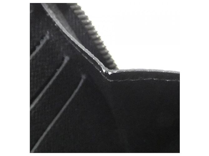 Louis Vuitton Taiga Zippy Wallet Black - view 8