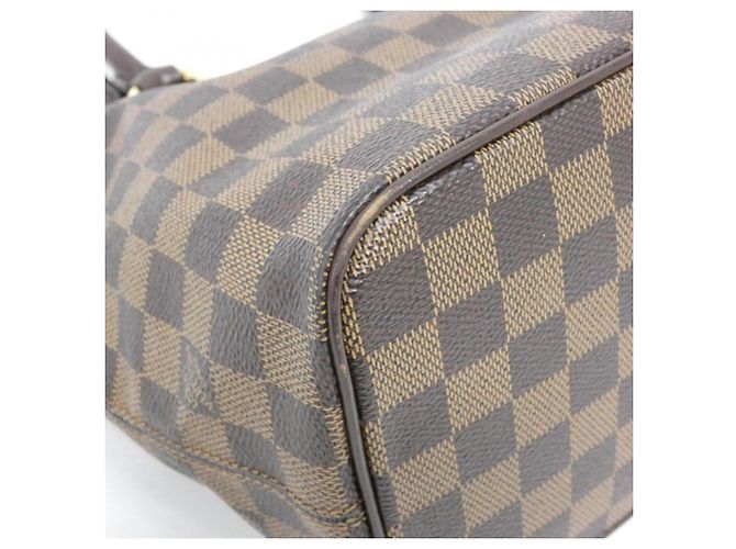 Borsa Louis Vuitton Damier Saleya PM Marrone - vista 2