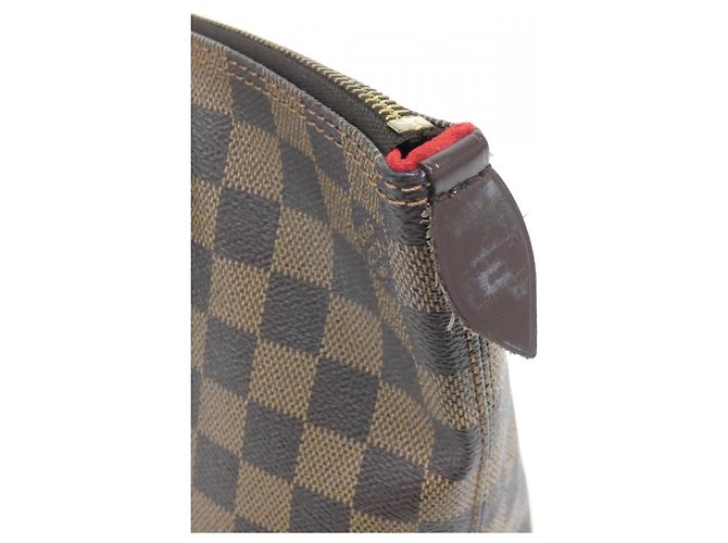 Borsa Louis Vuitton Damier Saleya PM Marrone - vista 3