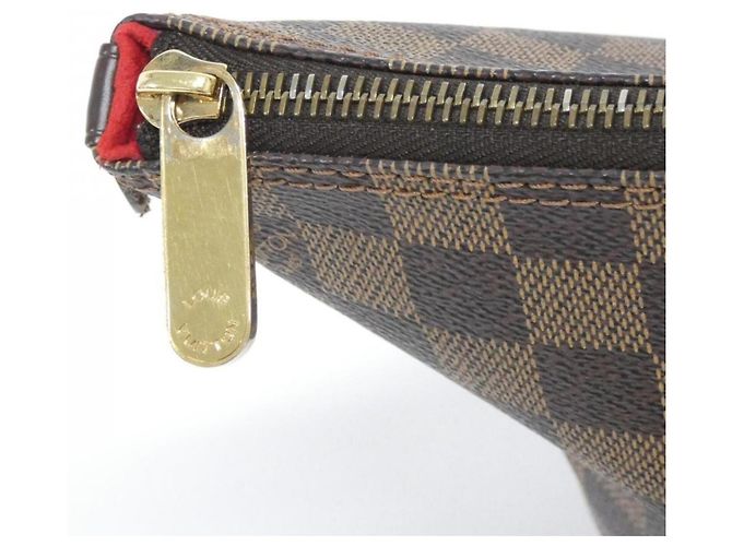 Borsa Louis Vuitton Damier Saleya PM Marrone - vista 4