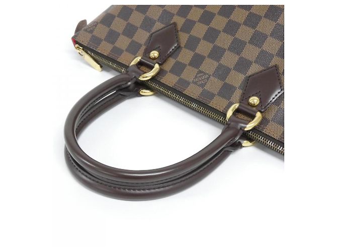 Borsa Louis Vuitton Damier Saleya PM Marrone - vista 5