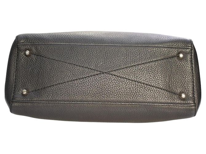MARC JACOBS Borsa Tote Crossbody Small Gotham in pelle martellata nera M0008898 Nero - vista 11