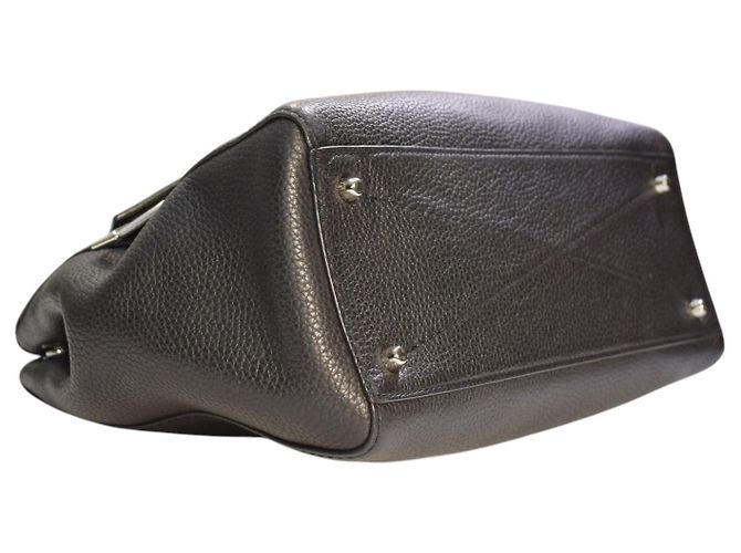 MARC JACOBS Borsa Tote Crossbody Small Gotham in pelle martellata nera M0008898 Nero - vista 13