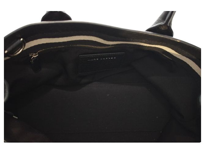 MARC JACOBS Borsa Tote Crossbody Small Gotham in pelle martellata nera M0008898 Nero - vista 16