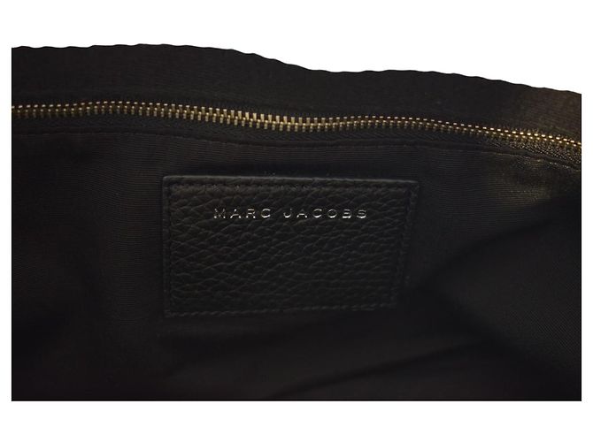MARC JACOBS Borsa Tote Crossbody Small Gotham in pelle martellata nera M0008898 Nero - vista 17