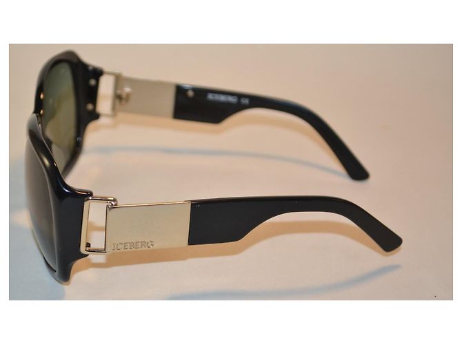 Occhiali da sole Iceberg IC57601 neri e oro Nero - vista 3