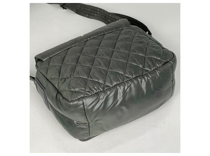 Borsa a Spalla Chanel Coco Cocoon Marrone Cachi - vista 2