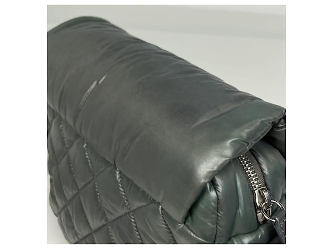 Borsa a Spalla Chanel Coco Cocoon Marrone Cachi - vista 5