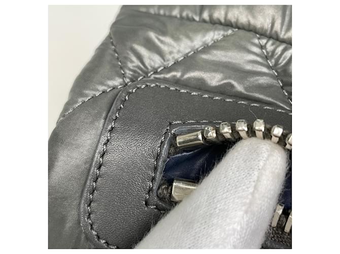 Borsa a Spalla Chanel Coco Cocoon Marrone Cachi - vista 8