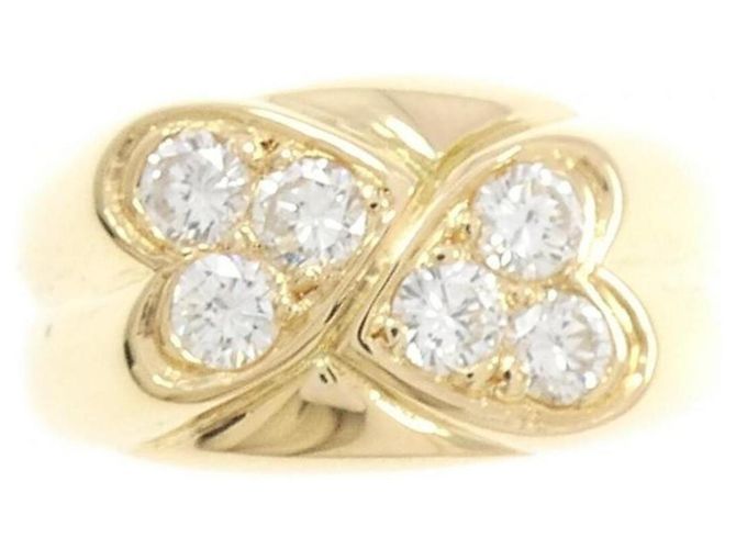 Anello a fascia in oro giallo 18K Van Cleef & Arpels - vista 2