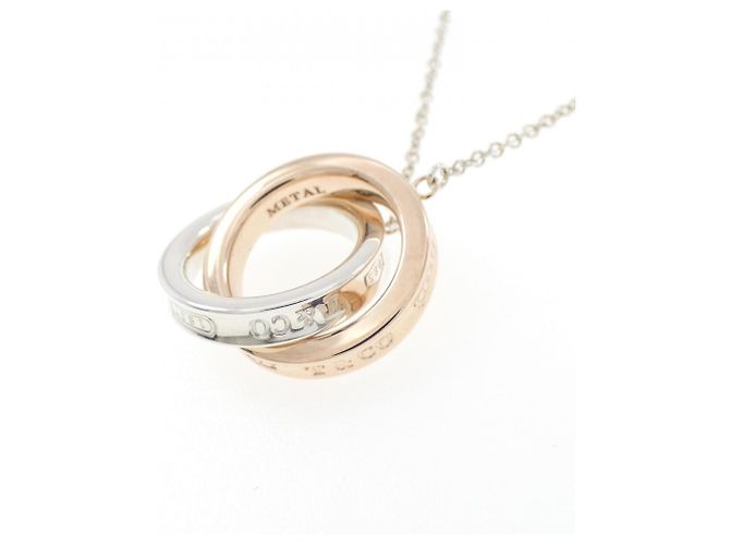 Collana Tiffany & Co. 1837 Interlocking Circle - vista 3