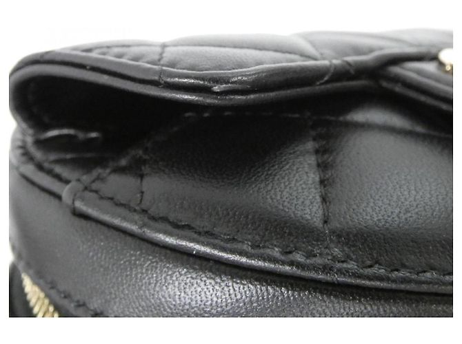 Marsupio Chanel AP2787 in agnello nero - vista 5