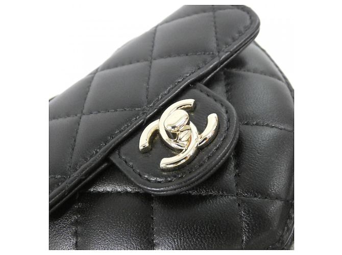 Marsupio Chanel AP2787 in agnello nero - vista 6