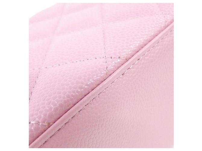 Borsa a tracolla rosa Chanel AP2805 - vista 3