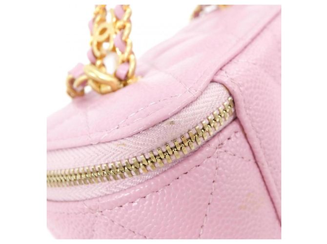 Borsa a tracolla rosa Chanel AP2805 - vista 5