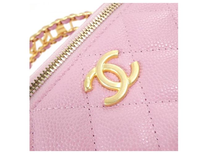 Borsa a tracolla rosa Chanel AP2805 - vista 7