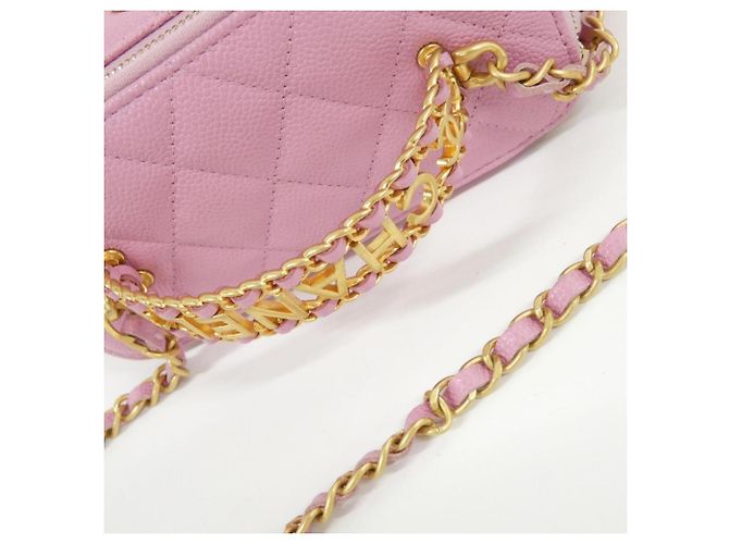 Borsa a tracolla rosa Chanel AP2805 - vista 8