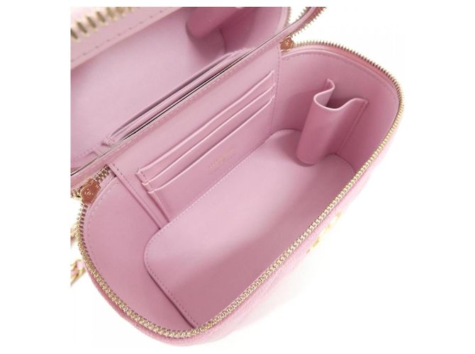 Borsa a tracolla rosa Chanel AP2805 - vista 9