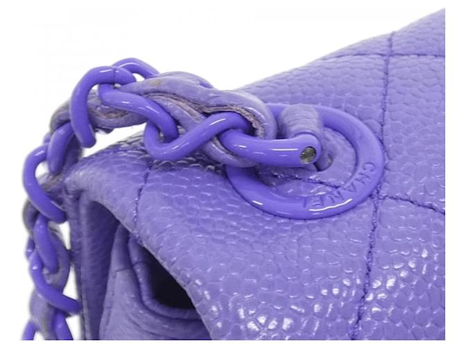 Bolsa de Ombro Chanel AS1784 Roxo - vista 6