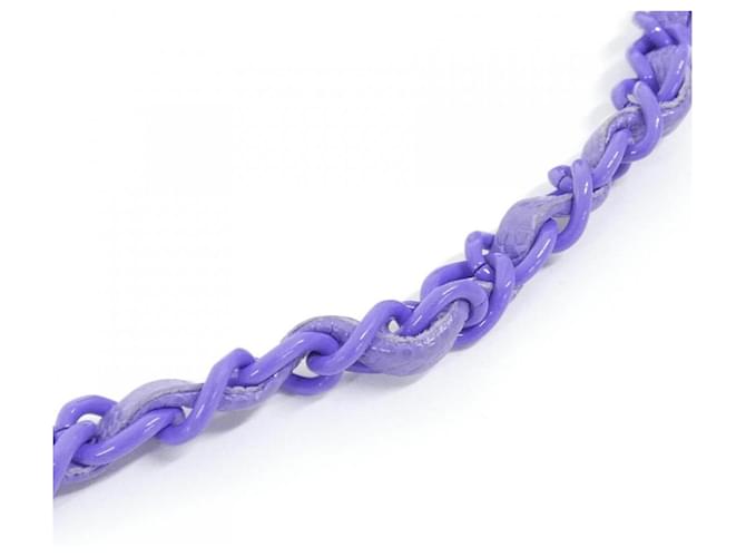 Bolsa de Ombro Chanel AS1784 Roxo - vista 7