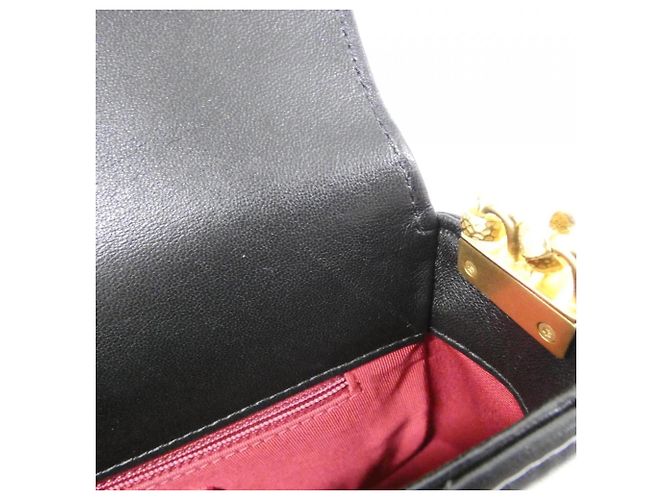 Borsa a tracolla Chanel AS2222 in pelle di agnello nera Nero - vista 10