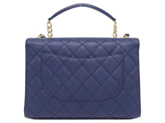 Borsa Chanel AS3529 Blu navy - vista 2