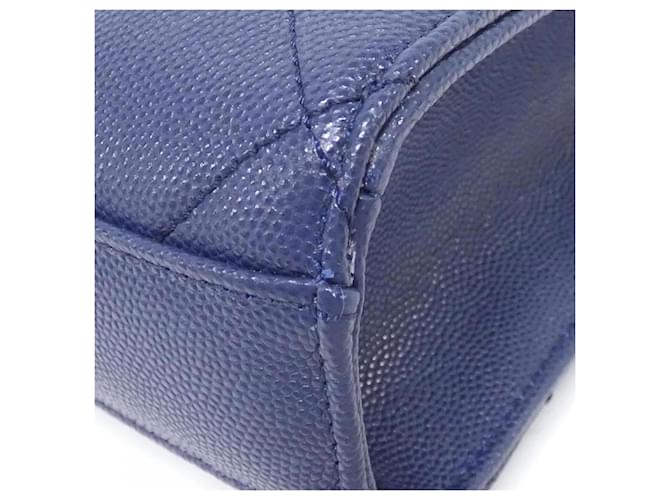 Borsa Chanel AS3529 Blu navy - vista 3