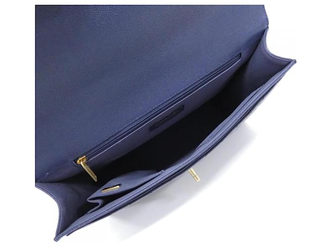 Borsa Chanel AS3529 Blu navy - vista 7