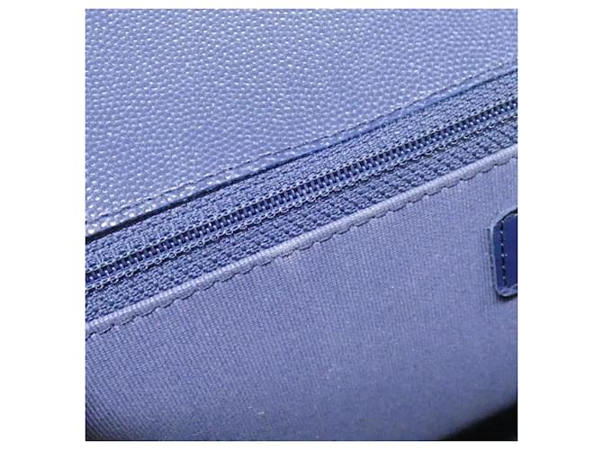 Borsa Chanel AS3529 Blu navy - vista 8