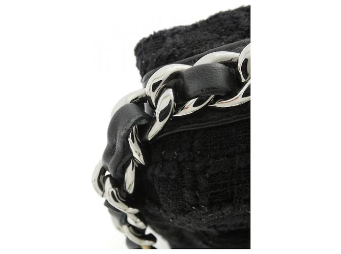 Borsa a Spalla Chanel 19 Nero - vista 6