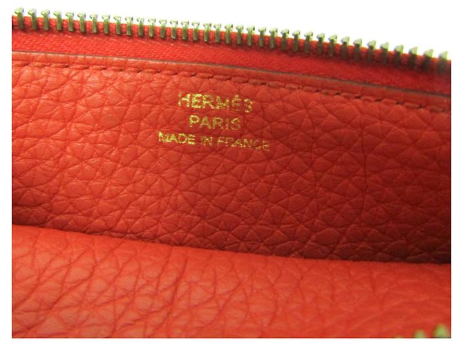 Hermès Hermes Dogon Duo in pelle combinata Rosso - vista 4