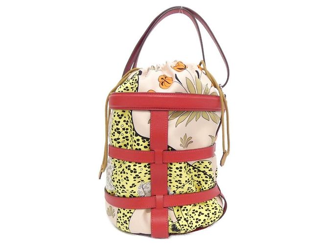 Hermès Hermes LEOPARD Musardine Shoulder Bag Pink Red - vista 2