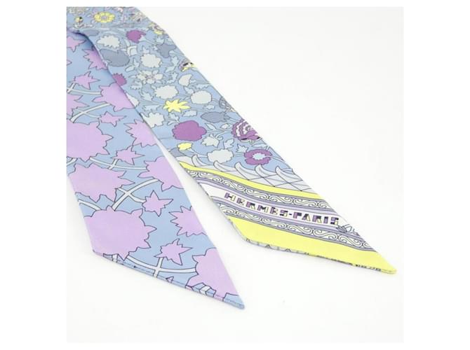 Hermès Hermes TAPIS PERSANS Twilly Scarf Porpora - vista 2