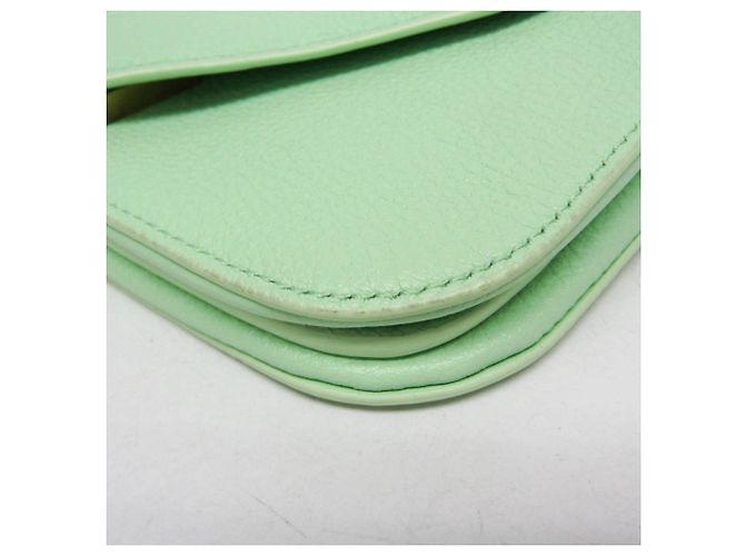 Bottega Veneta Mount Leather Small Verde - vista 7