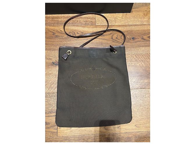 Tote Prada Tessuto Shopper Bag Braun - Ansicht 11