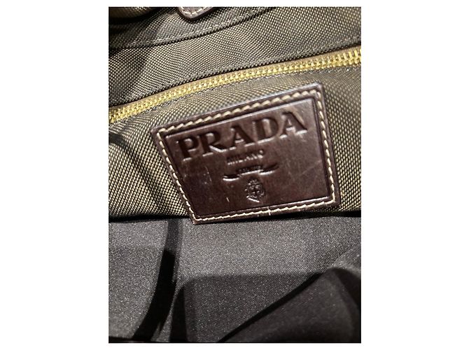 Tote Prada Tessuto Shopper Bag Braun - Ansicht 3
