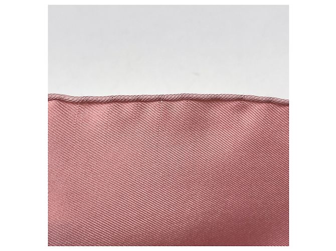 Hermès Sciarpa Hermes Carre 90 Musee Vivant du Cheval Chantilly Rosa Multicolore - vista 4