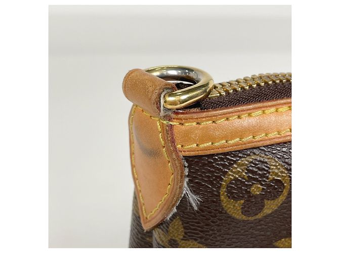 Borsa Tote 2-Way Louis Vuitton Palermo PM Marrone - vista 4