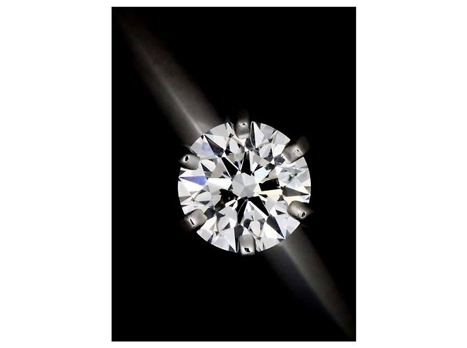 Tiffany & Co. Solitärring aus Platin - Ansicht 6
