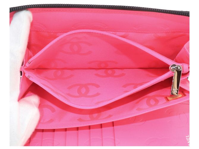 Chanel Cambon Line Long Wallet Schwarz - Ansicht 8